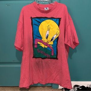 Vintage Six Flags Tweety Tee